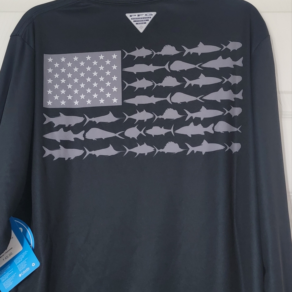 NWT! Columbia Men's Long Sleeve Tee - Picture 5 of 8